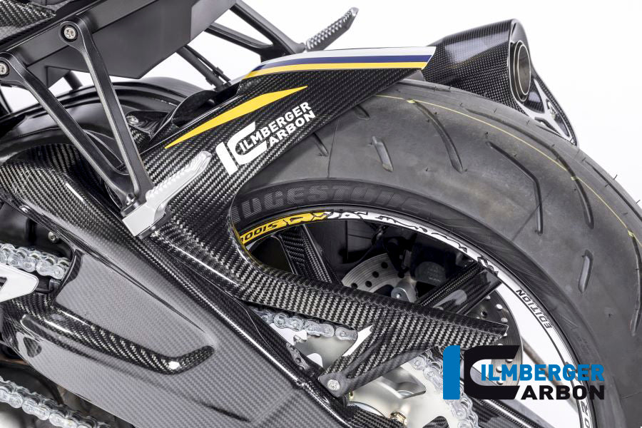 REAR HUGGER INCL. UPPER CHAINGUARD WITH ABS CARBON - BMW S 1000 R (2014-NOW) / S 1000 RR STREET (201