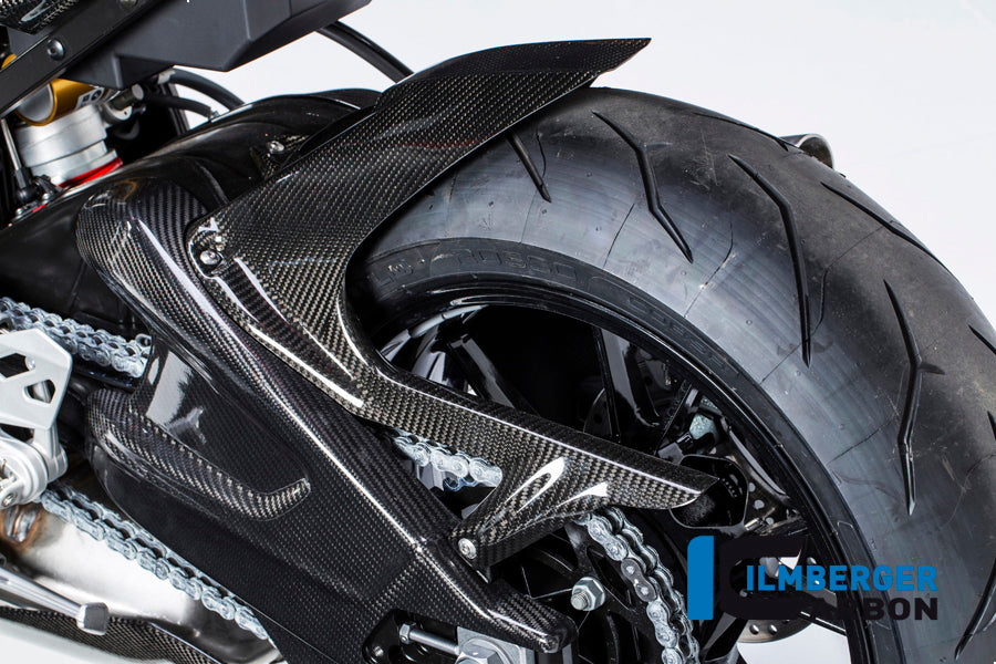 REAR HUGGER INCL. UPPER CHAINGUARD WITH ABS CARBON - BMW S 1000 R (2014-NOW) / S 1000 RR STREET (201