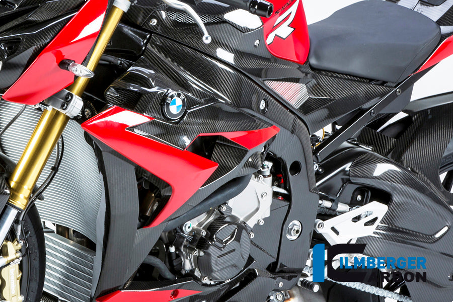 WATERCOOLER COVER LEFT SIDE CARBON - BMW S 1000 R