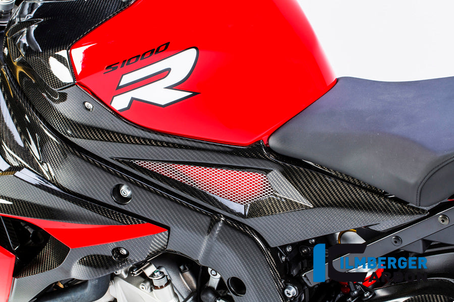 TANK SIDE PANEL LEFT SIDE CARBON - BMW S 1000 R (2014-NOW) / S 1000 RR STREET (FROM 2015)