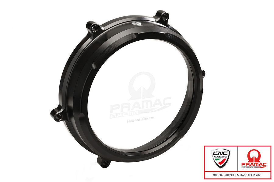 Clear oil bath clutch cover Ducati Panigale Pramac Racing Lim. Ed.