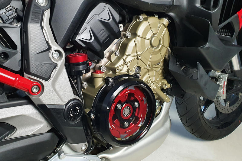 Clear clutch cover - Conversion kit Ducati Multistrada V4