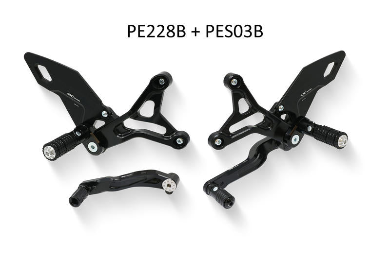 RH heel guard kit for rearsets PE228/PE229