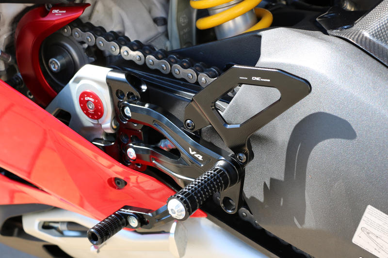 Adjustable rear sets RPS Ducati Panigale V4 - EASY