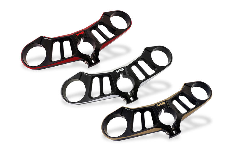 Triple clamps Ducati Panigale V4 - Top yoke - BICOLOR