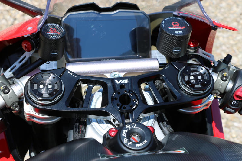 Triple clamps Ducati Panigale V4 - Top yoke