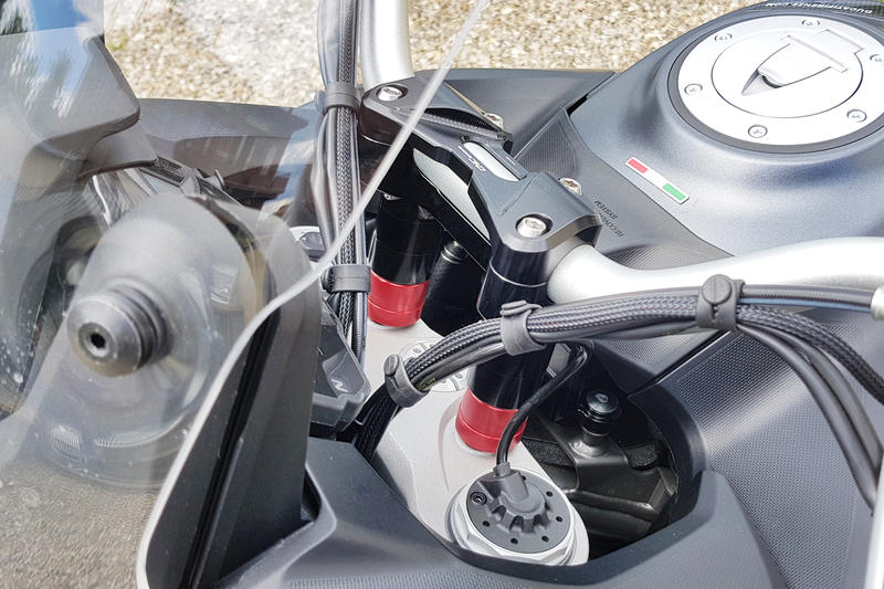BAR ADAPTOR SPACERS H 30mm Ducati Multistrada