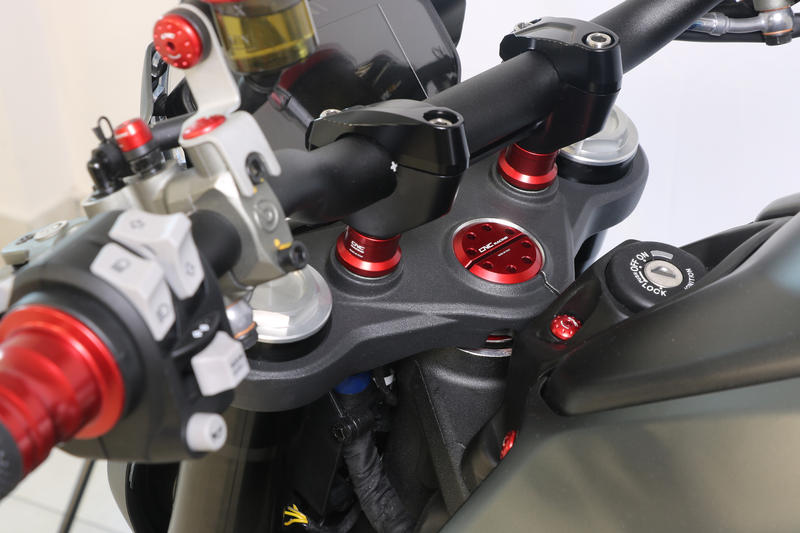 Handlebar clamp spacers H 20mm Ducati Monster 937 / Streetfighter V2 V4