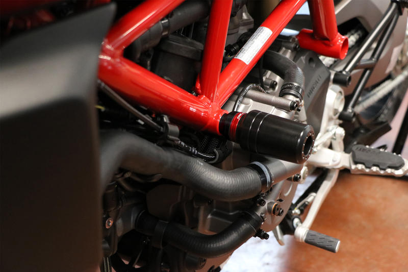 Frame crash protections Ducati Hypermotard
