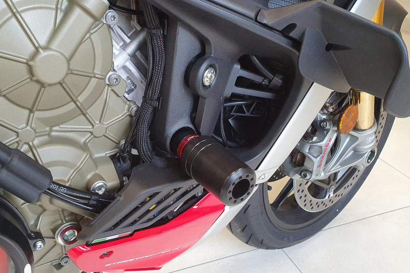 Frame crash protections Ducati Streetfighter V4