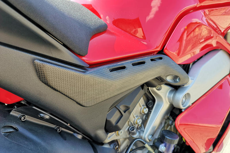 Rear subframe covers Ducati Panigale V4 - Matt Carbon