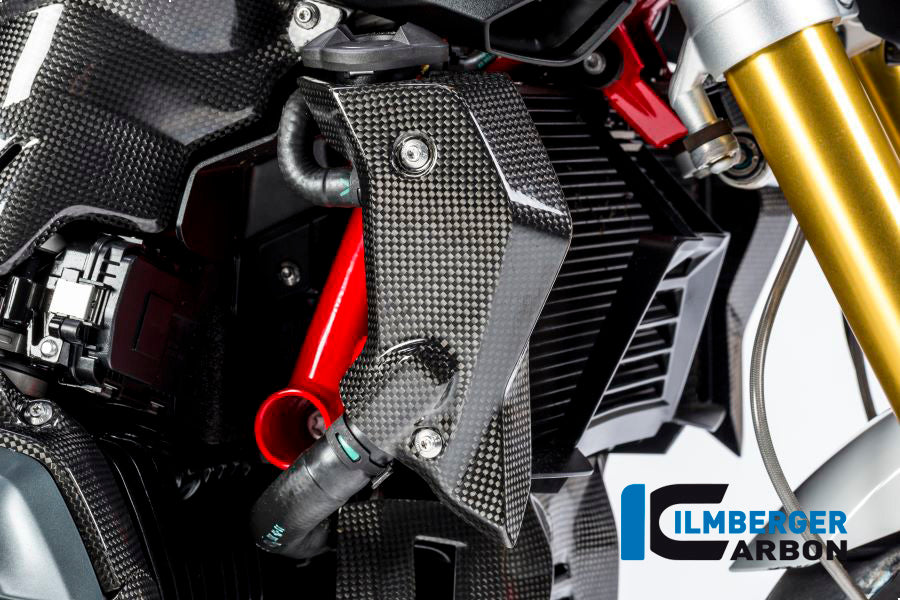 WATERCOOLER COVER RIGHT SIDE CARBON - BMW R 1200 R (LC) FROM 2015