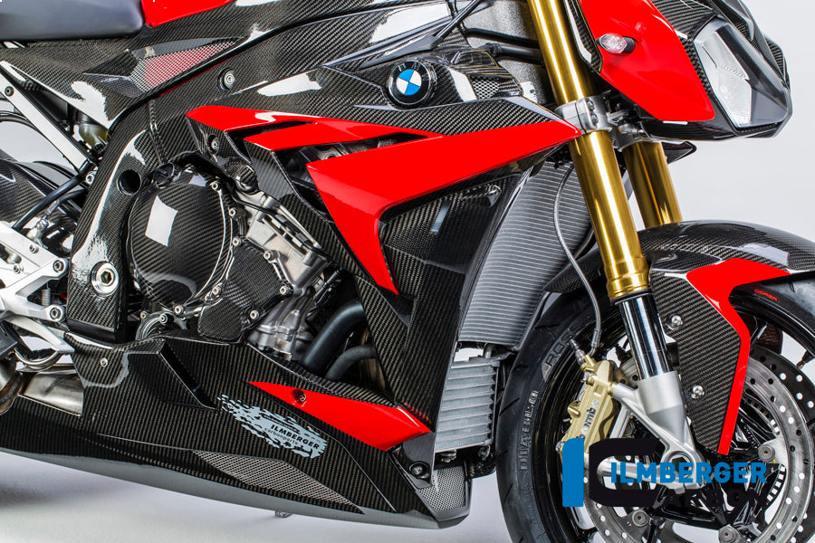 WATERCOOLER COVER RIGHT SIDE CARBON - BMW S 1000 R MY FROM 2014