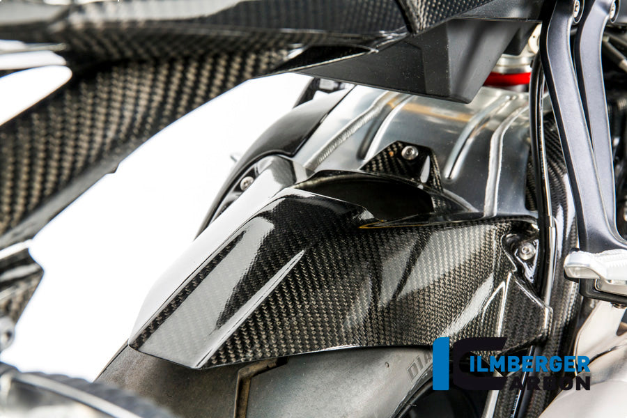 REAR HUGGER INCL. UPPER CHAINGUARD WITH ABS CARBON - BMW S 1000 R (2014-NOW) / S 1000 RR STREET (201