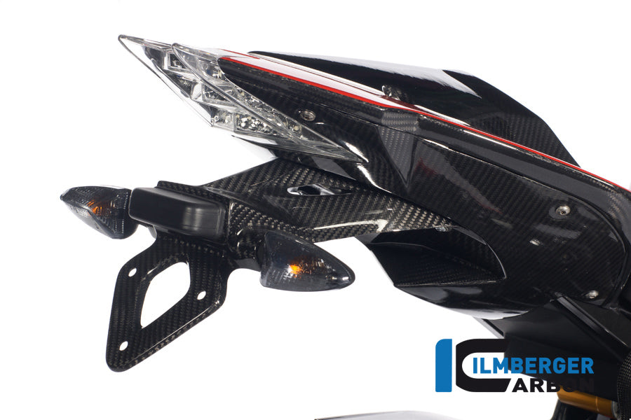 NUMBER PLATE HOLDER CARBON - BMW S 1000 R (2014-NOW) / S 1000 RR STREET (2010-NOW) / HP 4 (2012-NOW)